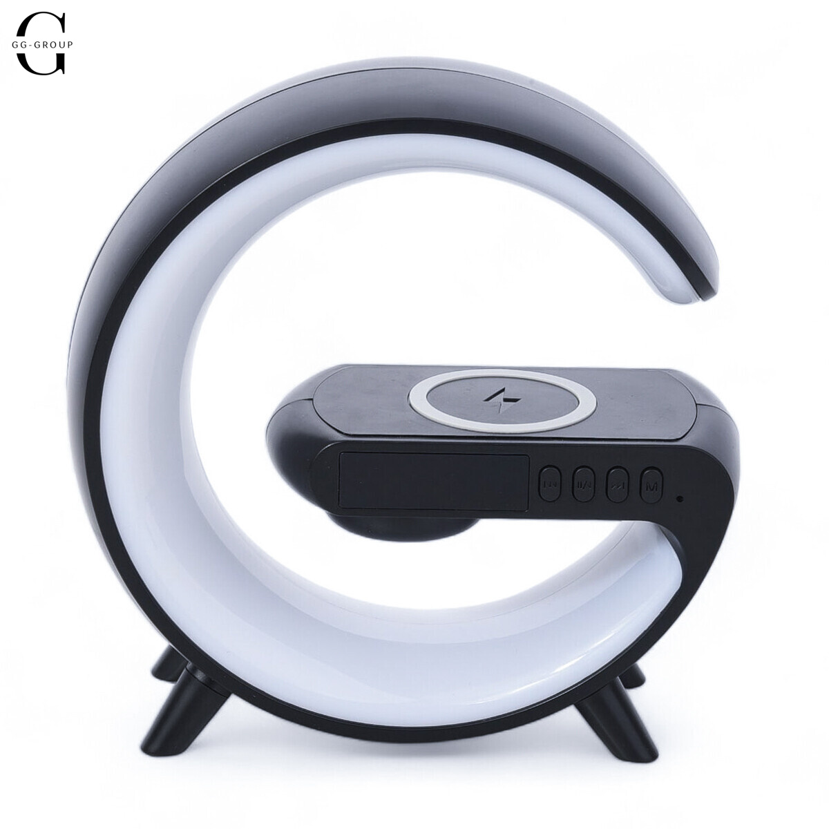 Ночник Smart Light Sound Machine с беспроводной зарядкой и Bluetooth колонкой-Small